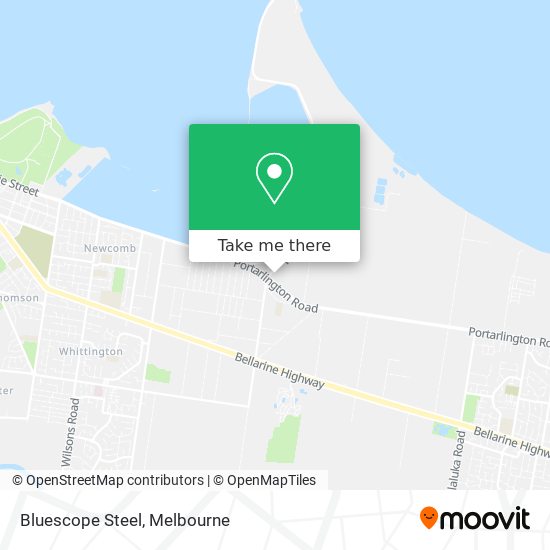 Bluescope Steel map