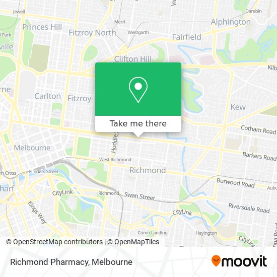 Richmond Pharmacy map