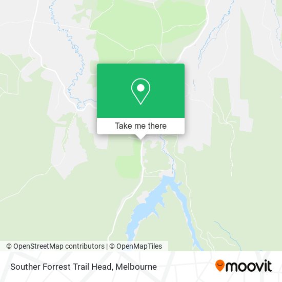 Souther Forrest Trail Head map