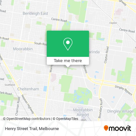 Henry Street Trail map