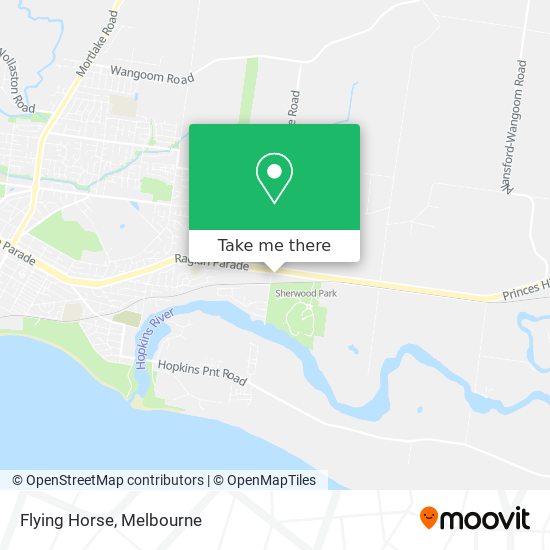 Flying Horse map