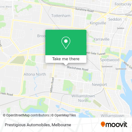Prestigious Automobiles map