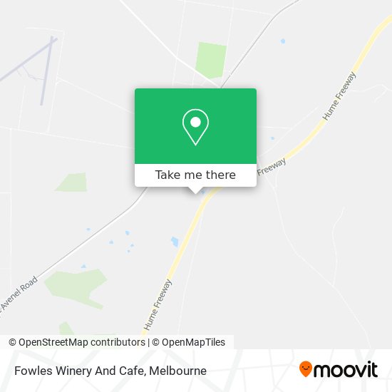 Fowles Winery And Cafe map