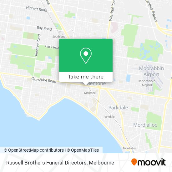 Russell Brothers Funeral Directors map