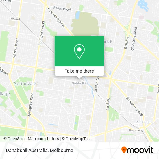 Mapa Dahabshil Australia