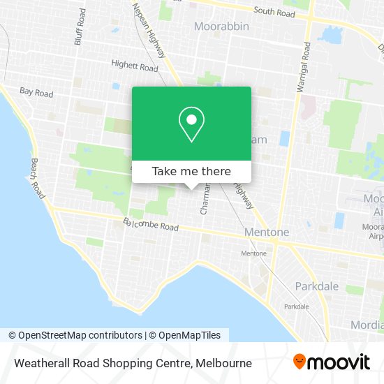 Weatherall Road Shopping Centre map