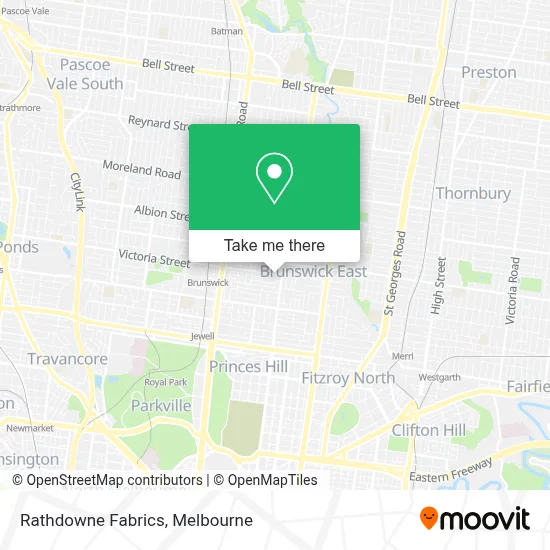 Mapa Rathdowne Fabrics