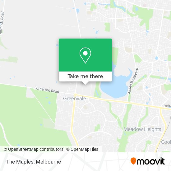 The Maples map