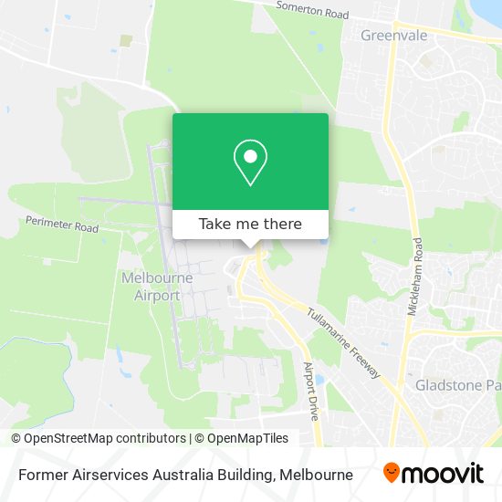 Former Airservices Australia Building map