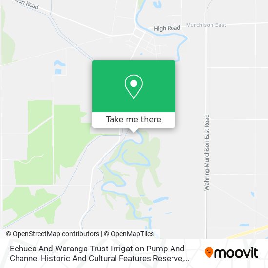 Echuca And Waranga Trust Irrigation Pump And Channel Historic And Cultural Features Reserve map