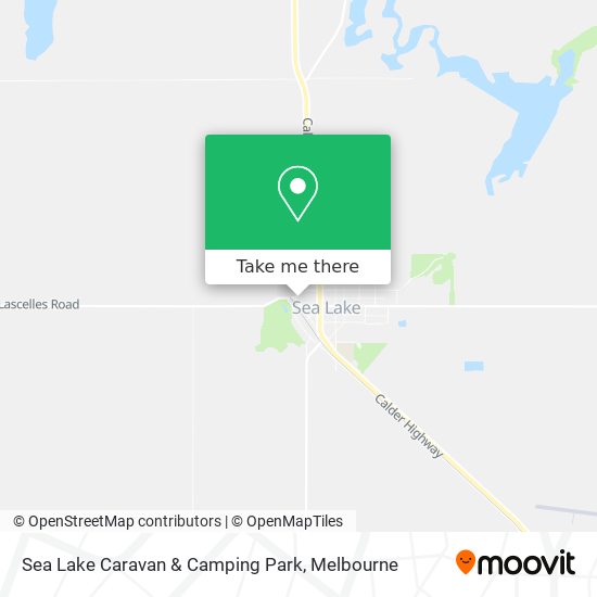 Sea Lake Caravan & Camping Park map