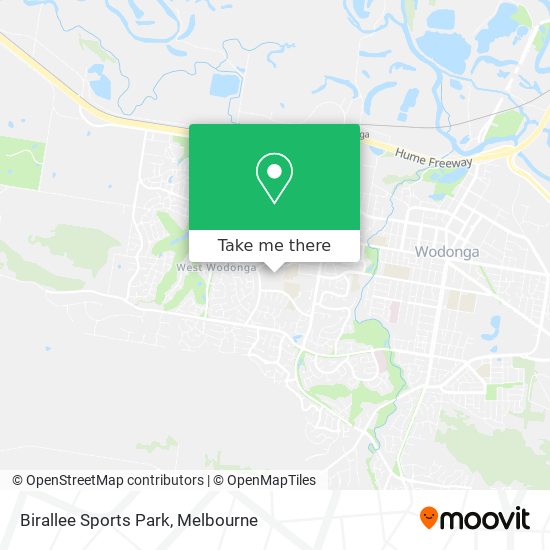 Birallee Sports Park map