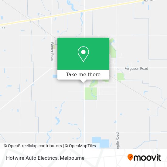 Hotwire Auto Electrics map