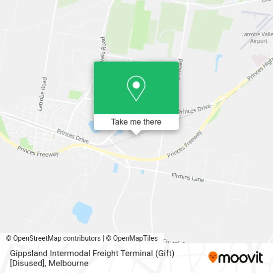Gippsland Intermodal Freight Terminal (Gift) [Disused] map