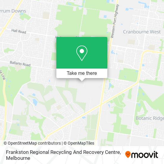 Frankston Regional Recycling And Recovery Centre map