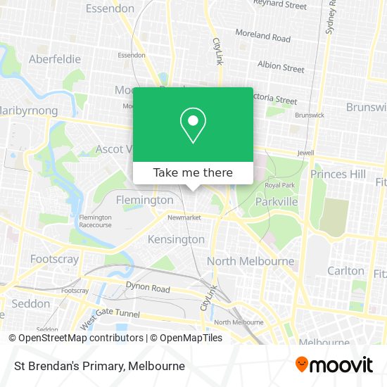 St Brendan's Primary map
