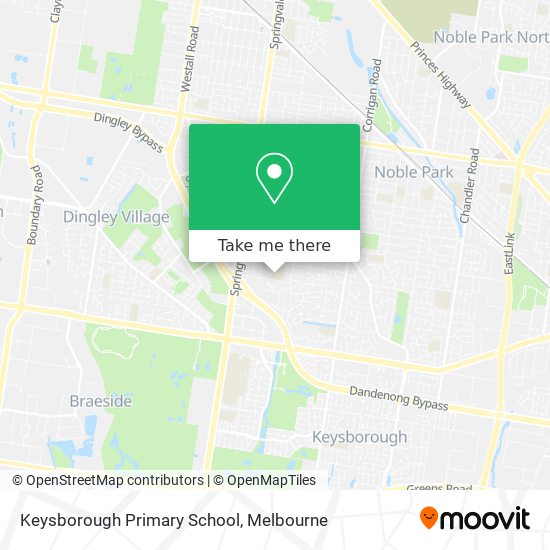 Keysborough Primary School map