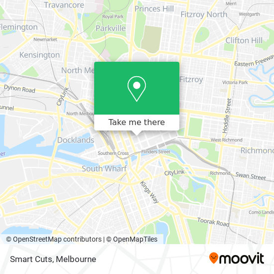 Smart Cuts map