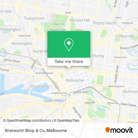 Bratwurst Shop & Co map