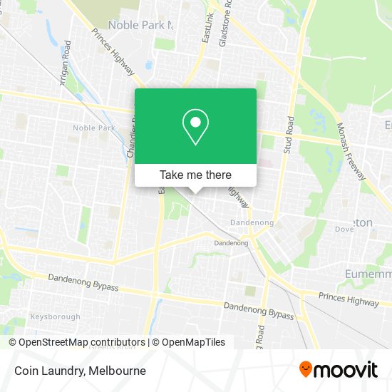 Coin Laundry map