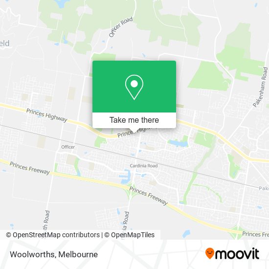 Woolworths map