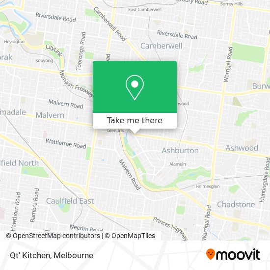 Qt' Kitchen map