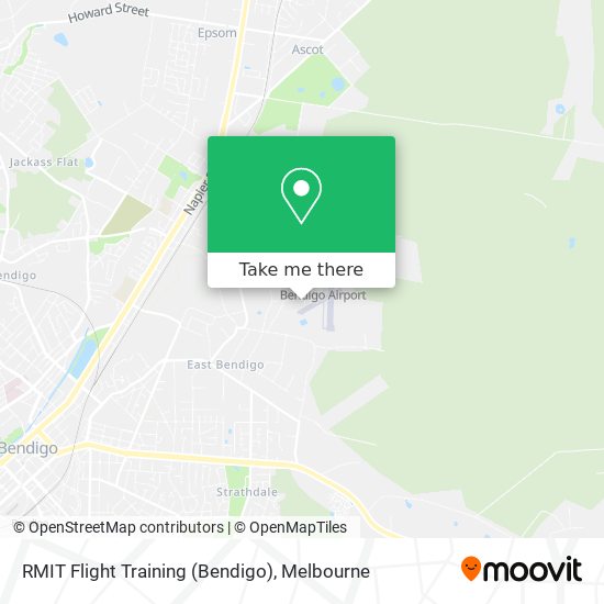 RMIT Flight Training (Bendigo) map
