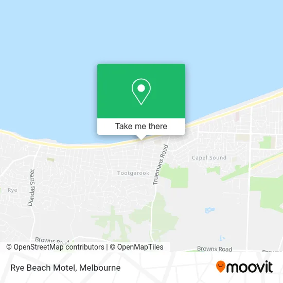 Mapa Rye Beach Motel