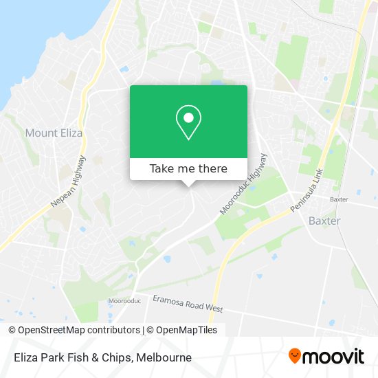 Mapa Eliza Park Fish & Chips