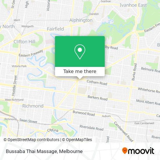 Bussaba Thai Massage map