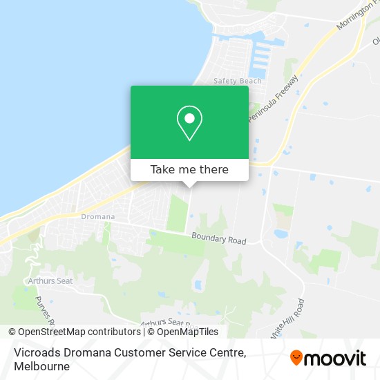 Vicroads Dromana Customer Service Centre map