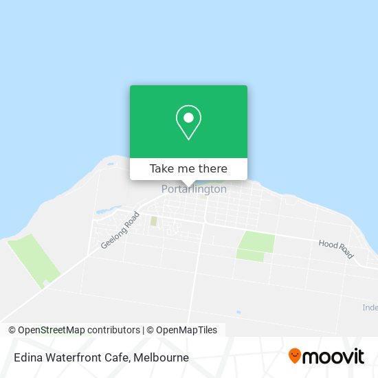 Edina Waterfront Cafe map