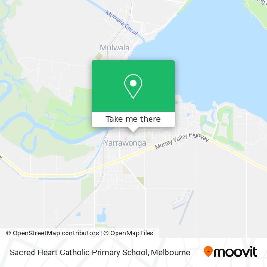 Mapa Sacred Heart Catholic Primary School