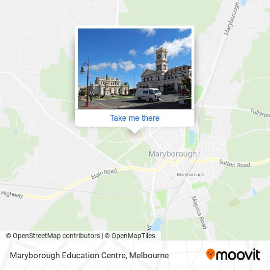 Maryborough Education Centre map