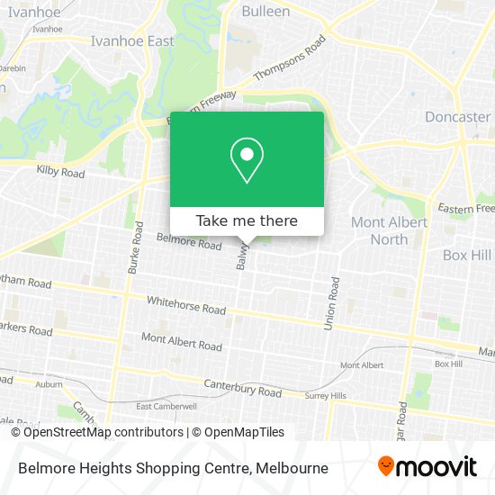 Belmore Heights Shopping Centre map