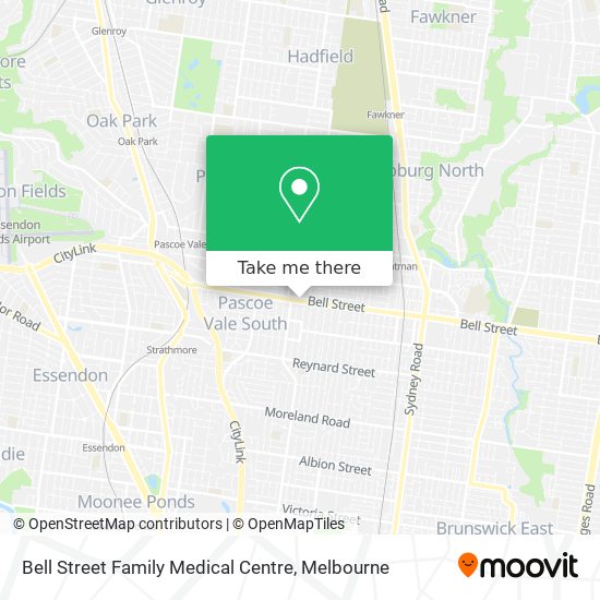Bell Street Family Medical Centre map