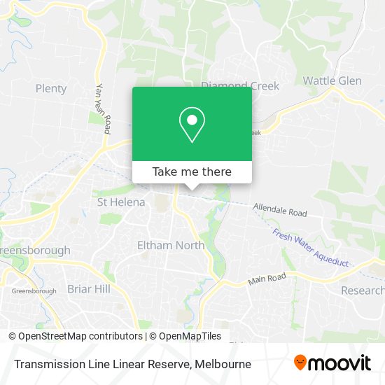 Transmission Line Linear Reserve map