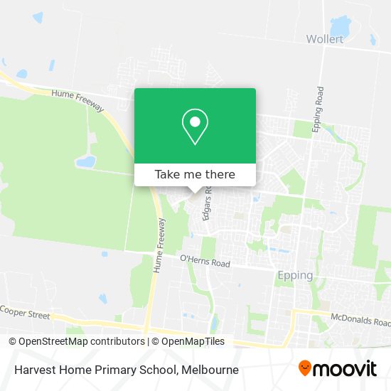 Harvest Home Primary School map