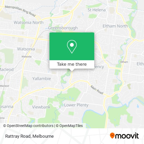 Rattray Road map