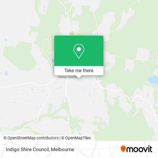 Indigo Shire Council map