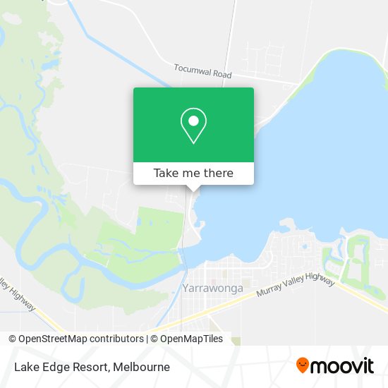 Lake Edge Resort map