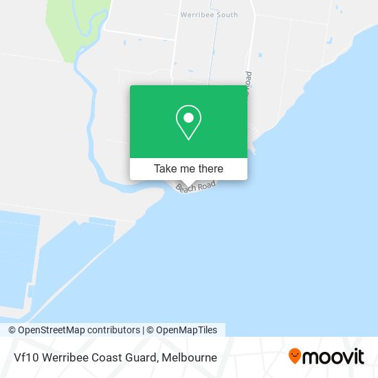 Vf10 Werribee Coast Guard map