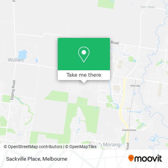 Sackville Place map