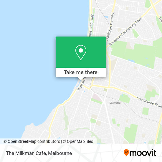 The Milkman Cafe map