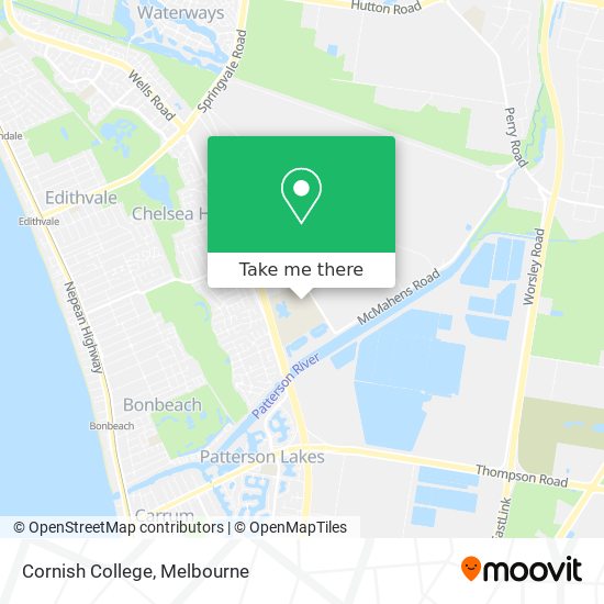 Cornish College map