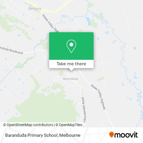 Baranduda Primary School map