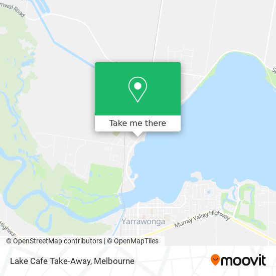 Lake Cafe Take-Away map