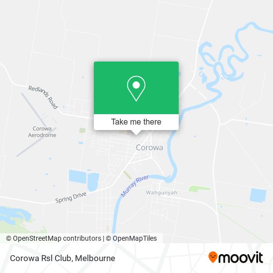 Corowa Rsl Club map