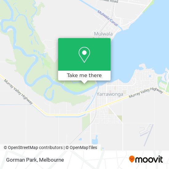 Gorman Park map