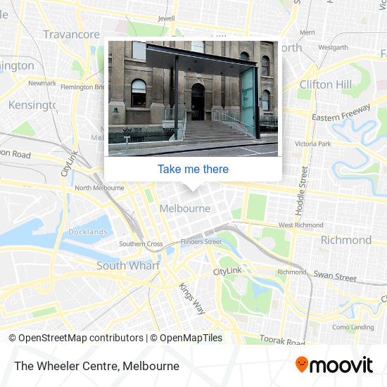 The Wheeler Centre map